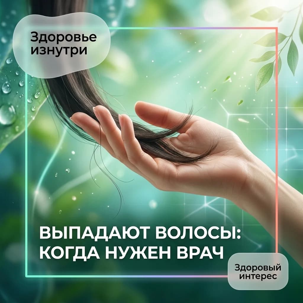 Выпадают волосы: когда нужен врач